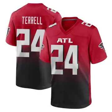 Men's A.J. Terrell Atlanta Falcons Game Red 2nd Alternate Jersey