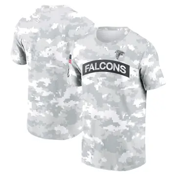 Men's Atlanta Falcons Arctic Camo 2024 Salute To Service Performance T-Shirt