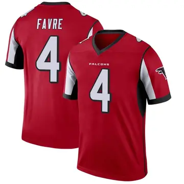 Men's Brett Favre Atlanta Falcons Legend Red Jersey