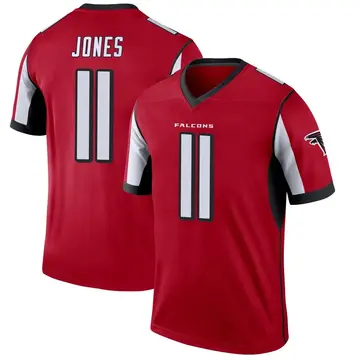 Men's Emory Jones Atlanta Falcons Legend Red Jersey