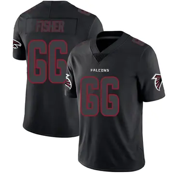 Men's Joey Fisher Atlanta Falcons Limited Black Impact Jersey
