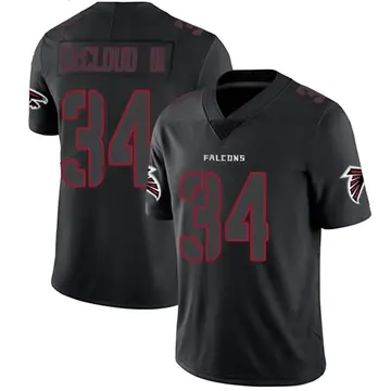 Men's Ray-Ray McCloud III Atlanta Falcons Limited Black Impact Jersey