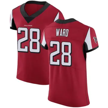 Men's Terron Ward Atlanta Falcons Elite Red Team Color Jersey