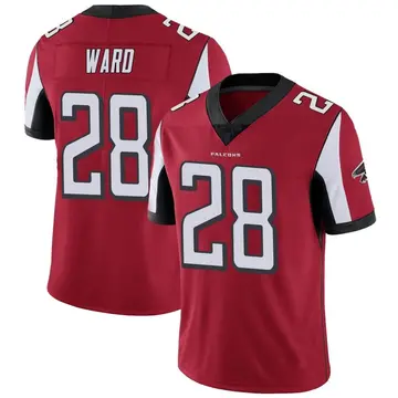 Men's Terron Ward Atlanta Falcons Limited Red Team Color Vapor Untouchable Jersey