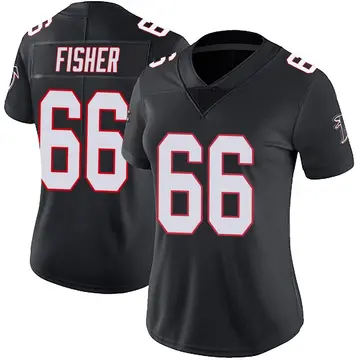 Women's Joey Fisher Atlanta Falcons Limited Black Vapor Untouchable Jersey