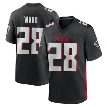 Youth Terron Ward Atlanta Falcons Game Black Alternate Jersey
