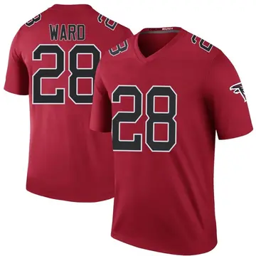 Youth Terron Ward Atlanta Falcons Legend Red Color Rush Jersey